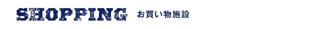 お買い物施設