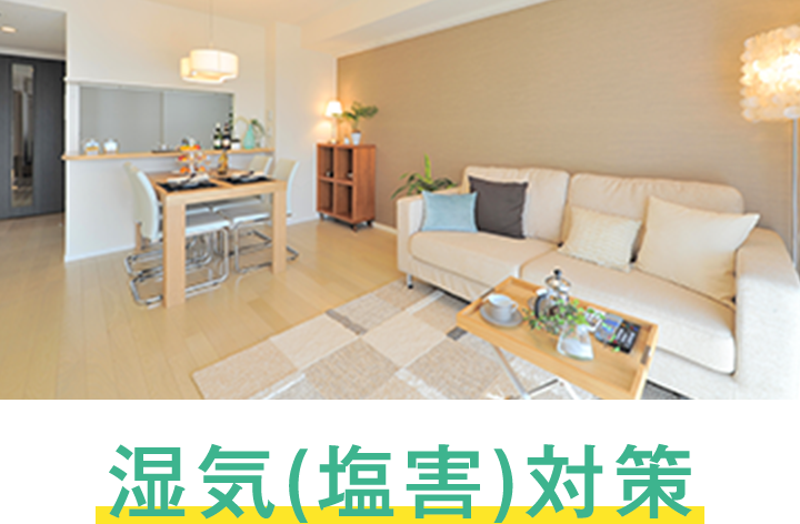 湿気(塩害)対策